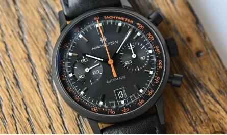 НОВІ ПОВНІСТЮ ЧОРНІ ВЕРСІЇ HAMILTON INTRA-MATIC AUTO CHRONO