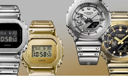 G-SHOCK G-STEEL FINE METALLIC: СОЧЕТАНИЕ МЕТАЛЛА С КОМФОРТОМ СИЛИКОНА