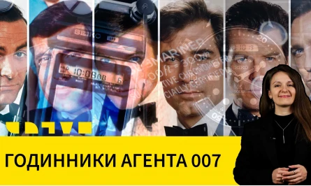 НОВЕ ВІДЕО НА ЮТУБ-КАНАЛІ: ЯКІ ГОДИННИКИ НОСИВ ДЖЕЙМС БОНД