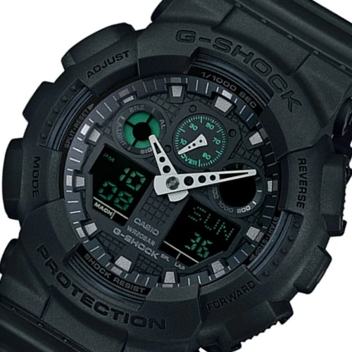 Чоловічий годинник CASIO G-SHOCK GA-100MB-1AER купити за ціною 0 грн на сайті - THEWATCH