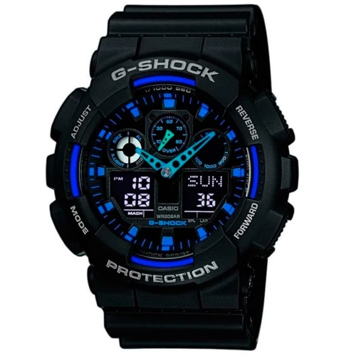 Чоловічий годинник CASIO G-SHOCK GA-100-1A2ER купити за ціною 6380 грн на сайті - THEWATCH