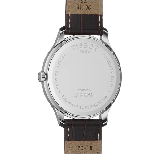 Чоловічий годинник TISSOT TRADITION T063.610.16.038.00 купити за ціною 0 грн на сайті - THEWATCH