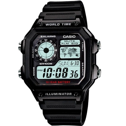 Чоловічий годинник CASIO AE-1200WH-1AVEF купити за ціною 0 грн на сайті - THEWATCH