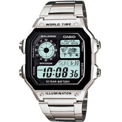 Чоловічий годинник CASIO AE-1200WHD-1AVEF купити за ціною 3710 грн на сайті - THEWATCH