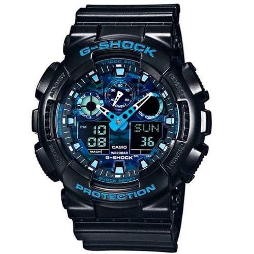 Чоловічий годинник CASIO G-SHOCK GA-100CB-1AER купити за ціною 0 грн на сайті - THEWATCH