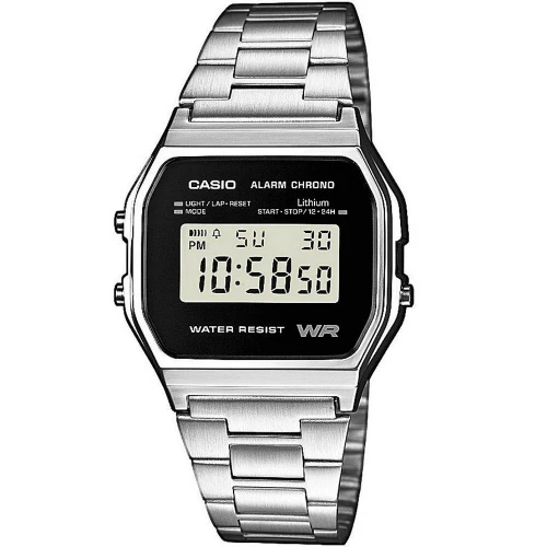 Чоловічий годинник CASIO RETRO A158WEA-1EF купити за ціною 2950 грн на сайті - THEWATCH