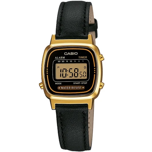 Жіночий годинник CASIO RETRO LA670WEGL-1EF купити за ціною 0 грн на сайті - THEWATCH