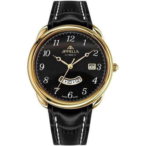 Чоловічий годинник APPELLA LEATHER LINE A-4365-1014 купити за ціною 0 грн на сайті - THEWATCH