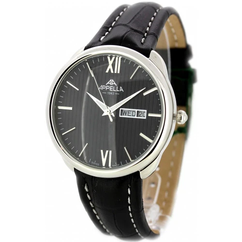 Чоловічий годинник APPELLA LEATHER LINE A-4367-3014 купити за ціною 0 грн на сайті - THEWATCH