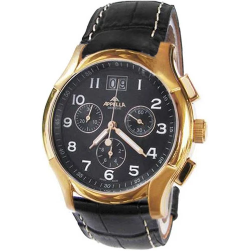 Чоловічий годинник APPELLA CHRONOGRAPH A-637-1014 купити за ціною 0 грн на сайті - THEWATCH