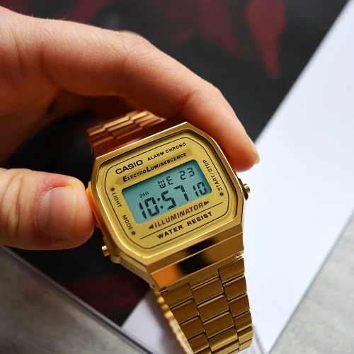 Чоловічий годинник CASIO RETRO A168WG-9EF купити за ціною 0 грн на сайті - THEWATCH