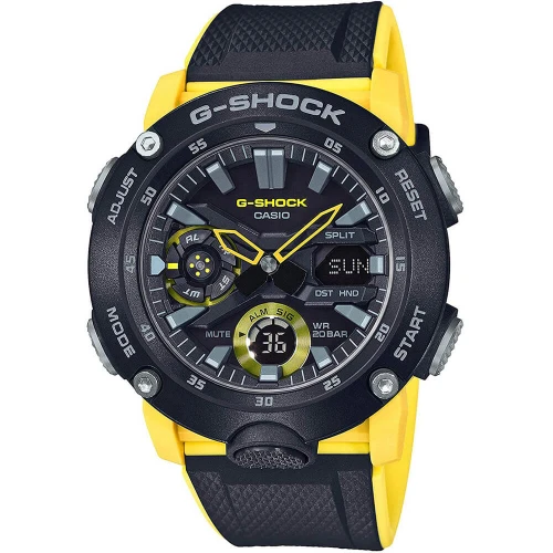 Мужские наручные часы CASIO G-SHOCK GA-2000-1A9ER купить по цене 8560 грн на сайте - THEWATCH