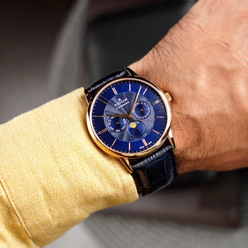 Чоловічий годинник EDOX LES BEMONTS 40002 37R BUIR купити за ціною 0 грн на сайті - THEWATCH