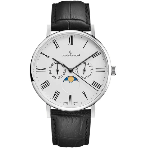 Чоловічий годинник CLAUDE BERNARD CLASSIC 40004 3 BR купити за ціною 12809 грн на сайті - THEWATCH