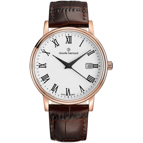 Чоловічий годинник CLAUDE BERNARD SOPHISTICATED CLASSICS 53007 37R BR купити за ціною 7980 грн на сайті - THEWATCH