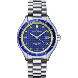 Чоловічий годинник CLAUDE BERNARD AQUARIDER 70166 3BM BUJ купити за ціною 13032 грн на сайті - THEWATCH