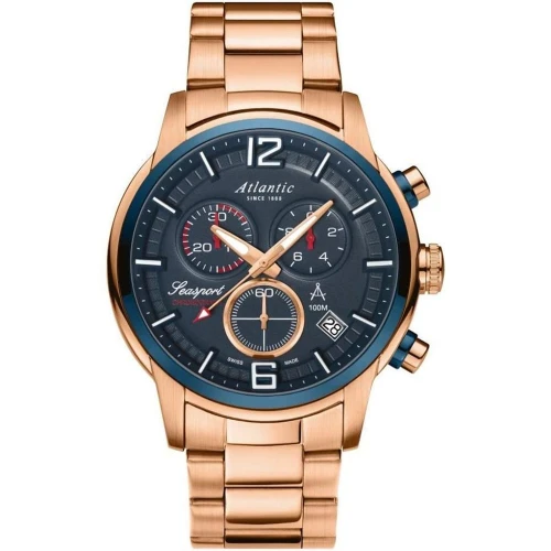 Чоловічий годинник ATLANTIC SEASPORT 87466.44.55 купити за ціною 20570 грн на сайті - THEWATCH