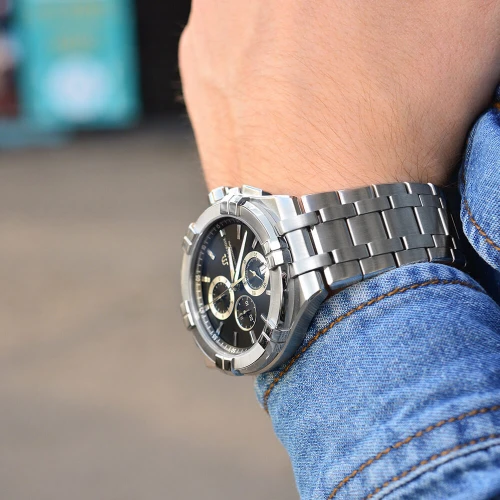 Чоловічий годинник MAURICE LACROIX AIKON QUARTZ CHRONOGRAPH AI1018-SS002-330-1 купити за ціною 62920 грн на сайті - THEWATCH