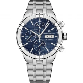 Чоловічий годинник MAURICE LACROIX AIKON AUTOMATIC CHRONOGRAPH AI6038-SS002-430-1 купити за ціною 190220 грн на сайті - THEWATCH