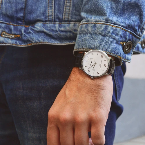 Чоловічий годинник FREDERIQUE CONSTANT SLIMLINE GENTS SMALL SECOND FC-245SA5S6 купити за ціною 41030 грн на сайті - THEWATCH