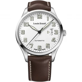 Чоловічий годинник LOUIS ERARD HERITAGE 69297 AA01.BVA07 купити за ціною 43400 грн на сайті - THEWATCH