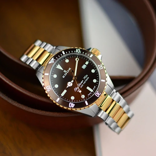 Чоловічий годинник EDOX SKYDIVER 53017 357RBRM BRI купити за ціною 0 грн на сайті - THEWATCH