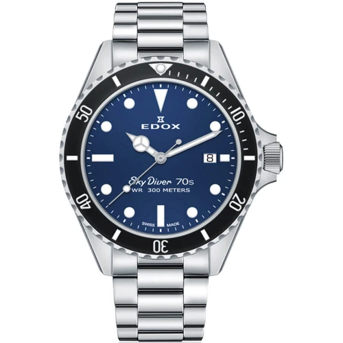Чоловічий годинник EDOX SKYDIVER 53017 3NM BUI купити за ціною 0 грн на сайті - THEWATCH