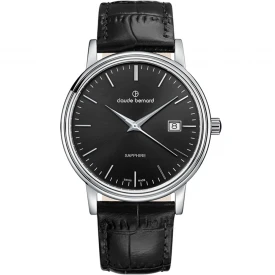 Мужские наручные часы CLAUDE BERNARD CLASSIC 53009 3 NIN купить по цене 8662 грн на сайте - THEWATCH