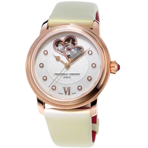 Женские наручные часы FREDERIQUE CONSTANT LADIES AUTOMATIC FC-310WHF2P4 купити за ціною 143590 грн на сайті - THEWATCH