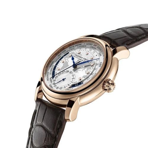 Чоловічий годинник FREDERIQUE CONSTANT CLASSIC WORLDTIMER MANUFACTURE FC-718WM4H4 купити за ціною 241020 грн на сайті - THEWATCH