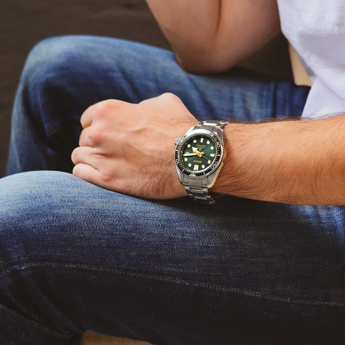 Чоловічий годинник SEIKO PROSPEX GREEN SUNSET SPB105J1 купити за ціною 0 грн на сайті - THEWATCH
