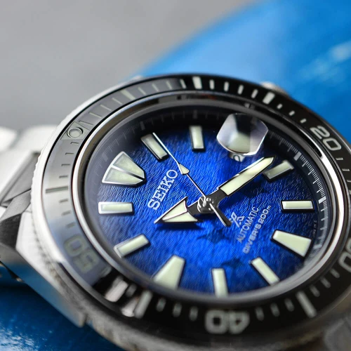 Чоловічий годинник SEIKO PROSPEX KING SAMURAI SAVE THE OCEAN MANTA RAY SRPE33K1 купити за ціною 33800 грн на сайті - THEWATCH