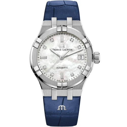 Женские наручные часы MAURICE LACROIX AIKON AUTOMATIC 35MM AI6006-SS001-170-2 купити за ціною 101640 грн на сайті - THEWATCH