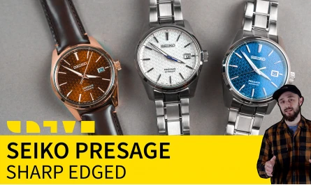 НОВЫЙ ОБЗОР НА YOUTUBE-КАНАЛЕ THEWATCH: SEIKO PRESAGE SHARP EDGED