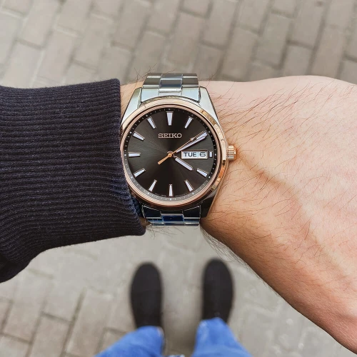 Чоловічий годинник SEIKO CS DRESS SUR344P1 купити за ціною 10800 грн на сайті - THEWATCH