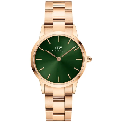 Женские наручные часы DANIEL WELLINGTON ICONIC EMERALD DW00100421 купить по цене 9200 грн на сайте - THEWATCH