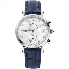 Женские наручные часы FREDERIQUE CONSTANT CLASSICS QUARTZ CHRONOGRAPH LADIES FC-291MPWD2R6 купить по цене 73830 грн на сайте - THEWATCH