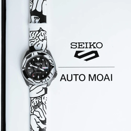 Чоловічий годинник SEIKO 5 SPORTS X AUTO MOAI SRPG43K1 LIMITED EDITION купити за ціною 0 грн на сайті - THEWATCH