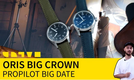 НОВЫЙ ОБЗОР НА YOUTUBE-КАНАЛЕ THEWATCH: ORIS BIG CROWN PROPILOT BIG DATE