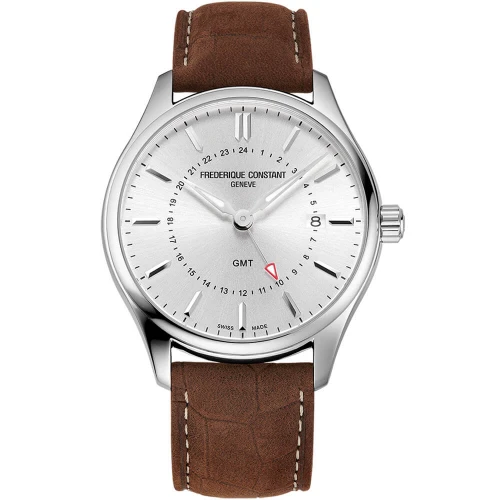 Чоловічий годинник FREDERIQUE CONSTANT CLASSICS QUARTZ GMT FC-252SS5B6 купити за ціною 46160 грн на сайті - THEWATCH