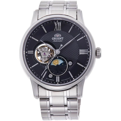 Мужские наручные часы ORIENT SUN&MOON RA-AS0008B10B купить по цене 23460 грн на сайте - THEWATCH