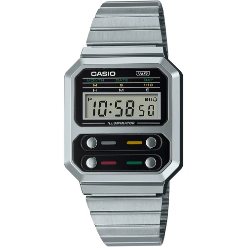 Чоловічий годинник CASIO VINTAGE A100WE-1AEF купити за ціною 4460 грн на сайті - THEWATCH