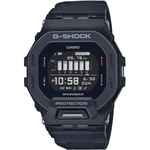 Мужские наручные часы CASIO G-SHOCK GBD-200-1ER купить по цене 8690 грн на сайте - THEWATCH