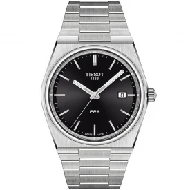 Чоловічий годинник TISSOT PRX T137.410.11.051.00 купити за ціною 16660 грн на сайті - THEWATCH