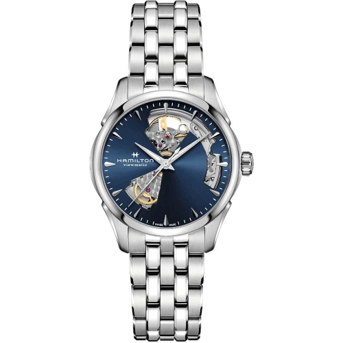 Женские наручные часы HAMILTON JAZZMASTER OPEN HEART LADY AUTO H32215141 купити за ціною 48160 грн на сайті - THEWATCH