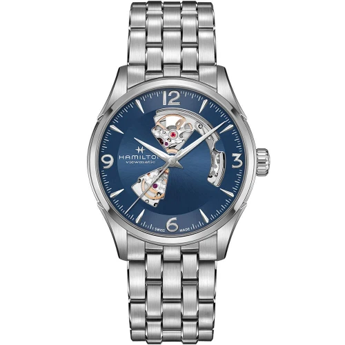 Мужские наручные часы HAMILTON JAZZMASTER OPEN HEART AUTO H32705141 купити за ціною 52030 грн на сайті - THEWATCH
