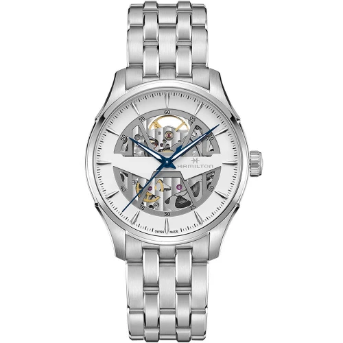 Чоловічий годинник HAMILTON JAZZMASTER SKELETON AUTO H42535110 купити за ціною 0 грн на сайті - THEWATCH