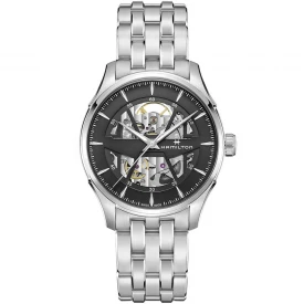 Чоловічий годинник HAMILTON JAZZMASTER SKELETON AUTO H42535180 купити за ціною 79520 грн на сайті - THEWATCH