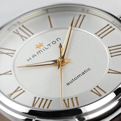 Чоловічий годинник HAMILTON JAZZMASTER AUTO H42535550 купити за ціною 41140 грн на сайті - THEWATCH