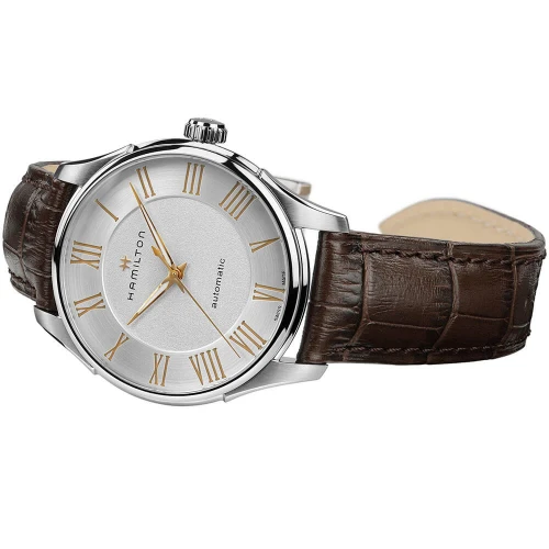 Чоловічий годинник HAMILTON JAZZMASTER AUTO H42535550 купити за ціною 41140 грн на сайті - THEWATCH
